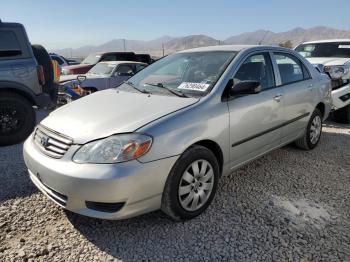  Salvage Toyota Corolla