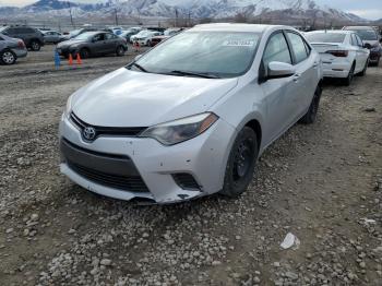  Salvage Toyota Corolla