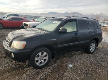  Salvage Toyota Highlander