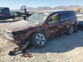  Salvage Toyota Highlander