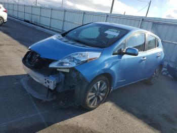  Salvage Nissan LEAF