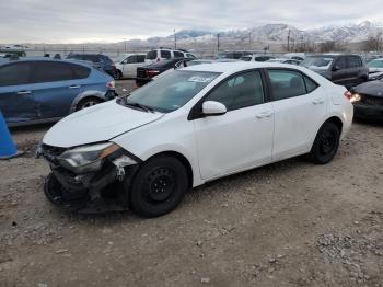  Salvage Toyota Corolla