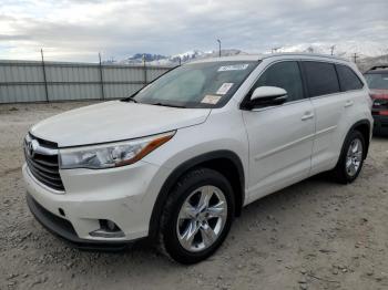  Salvage Toyota Highlander