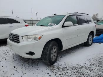  Salvage Toyota Highlander