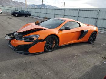  Salvage McLaren 650s Spide