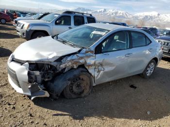  Salvage Toyota Corolla