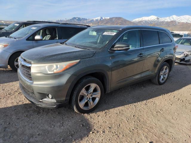  Salvage Toyota Highlander