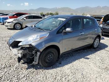  Salvage Nissan LEAF