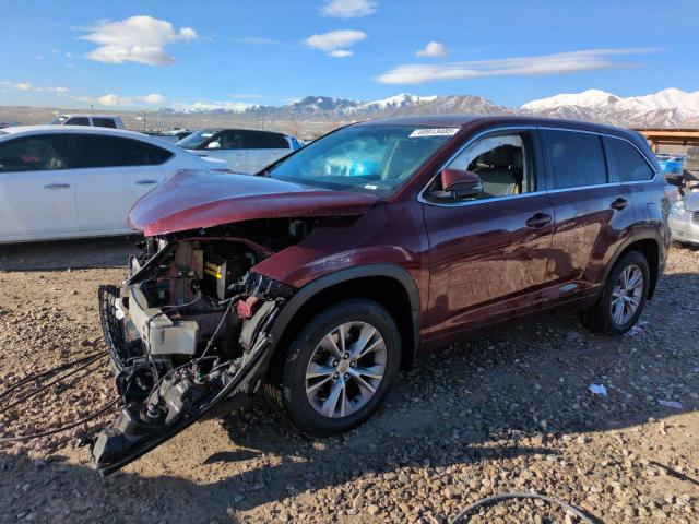  Salvage Toyota Highlander