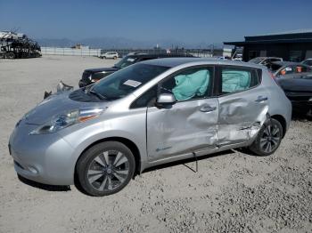  Salvage Nissan LEAF