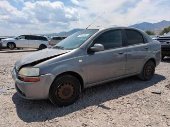  Salvage Chevrolet Aveo