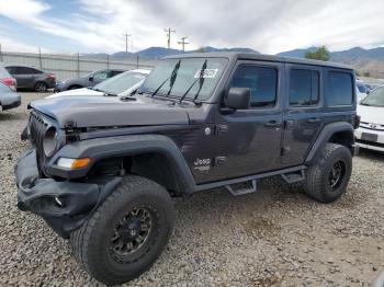  Salvage Jeep Wrangler