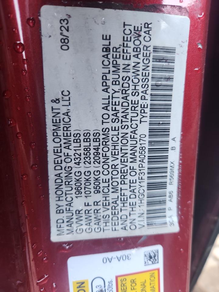 Honda Accord Ex Image 8