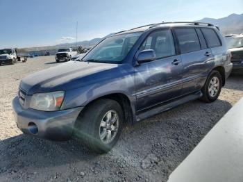  Salvage Toyota Highlander