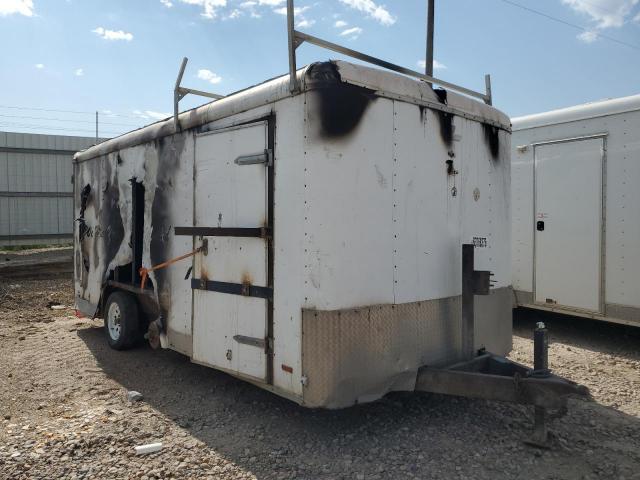  Salvage Pace American Trailer Enc