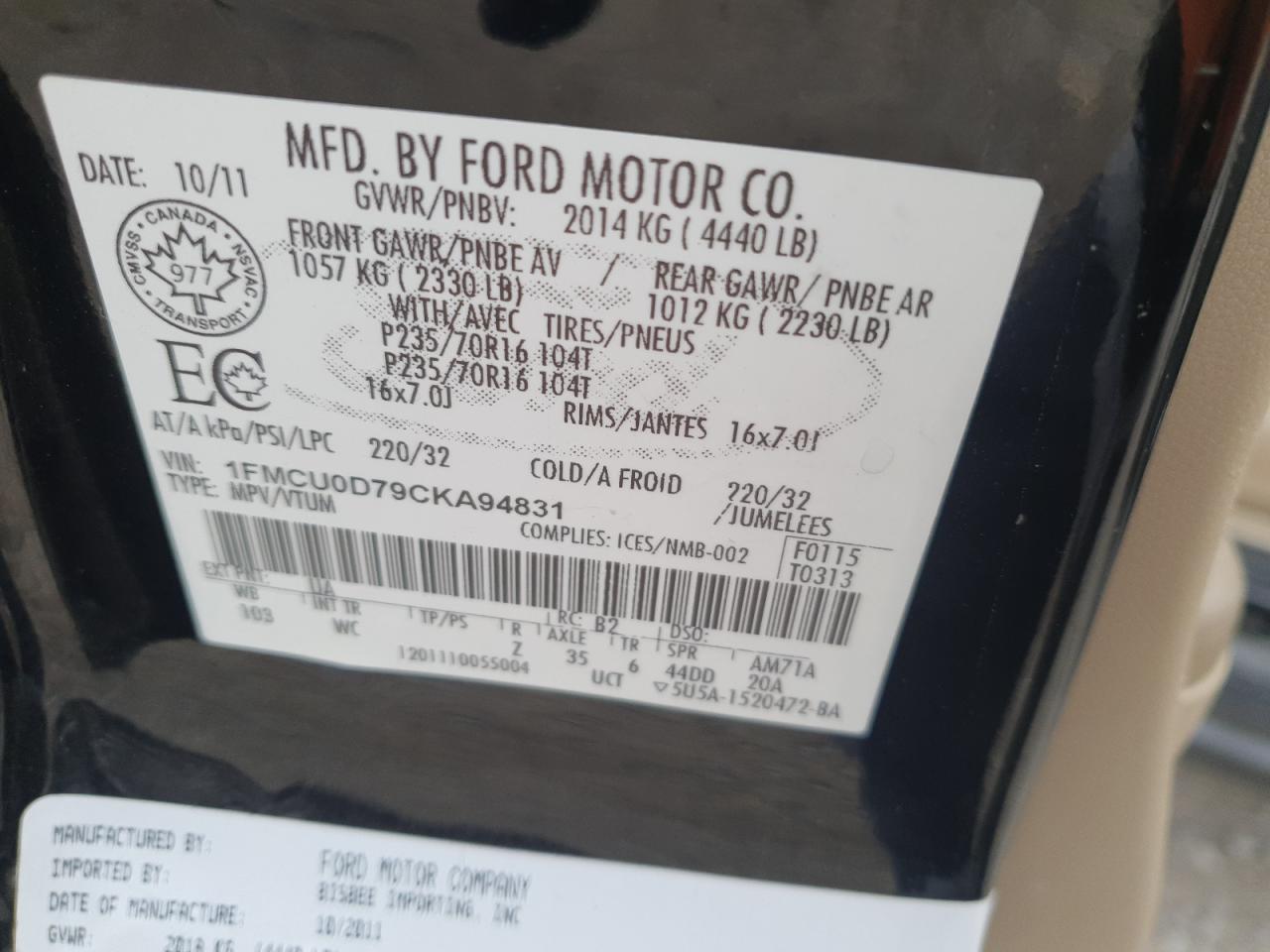 Ford Escape Xlt Image 2