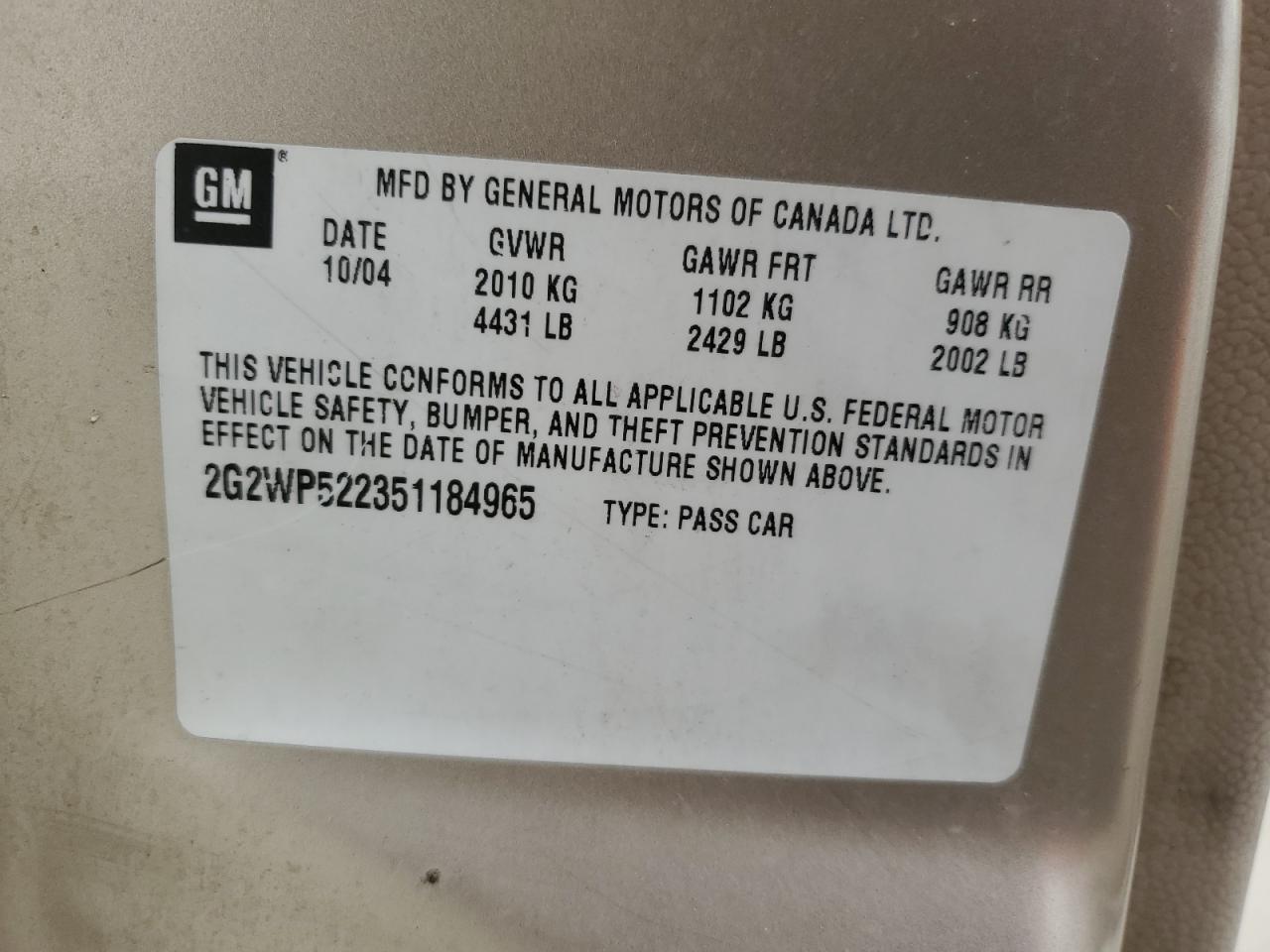 Pontiac Grandprix Image 12