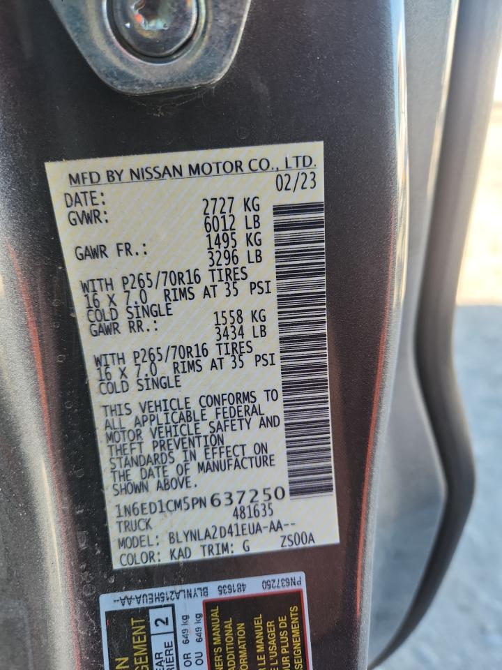 Nissan Frontier S Image 8