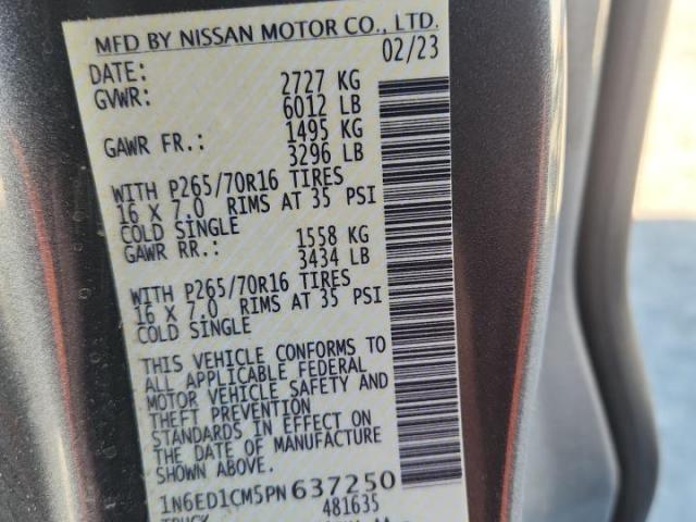 Nissan Frontier S Image 8