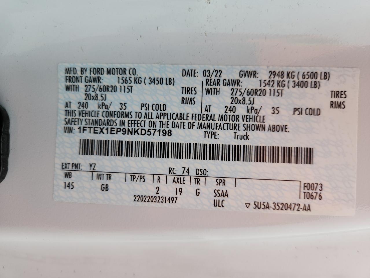 Ford F-150 Super Cab Image 11