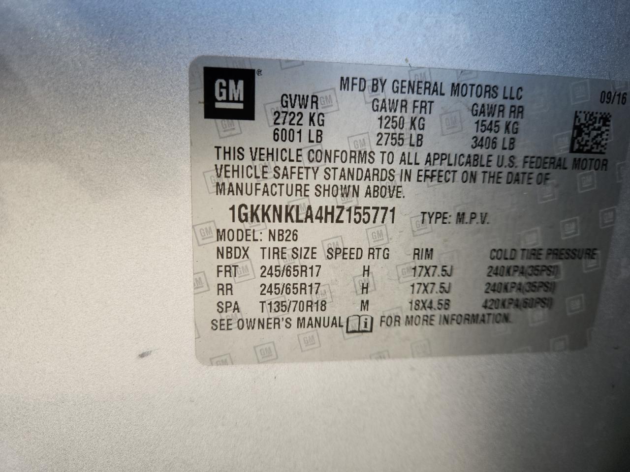 GMC Acadia Sle Image 6