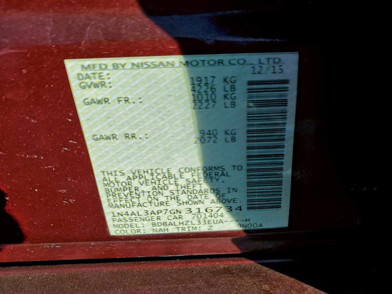 Nissan Altima 2.5 Image 11