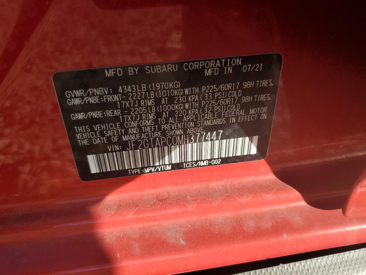 Subaru Crosstrek Premium Image 9