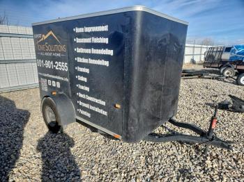  Salvage Wells Cargo Trailer