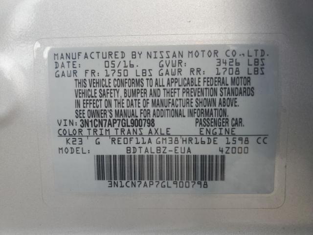 Nissan Versa S Image 12