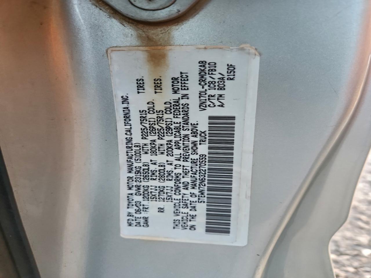 Toyota Tacoma Xtracab Image 3