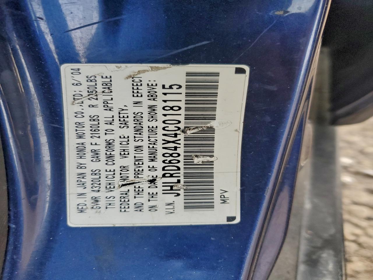 Honda Crv Lx Image 11