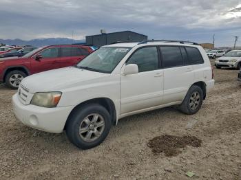  Salvage Toyota Highlander