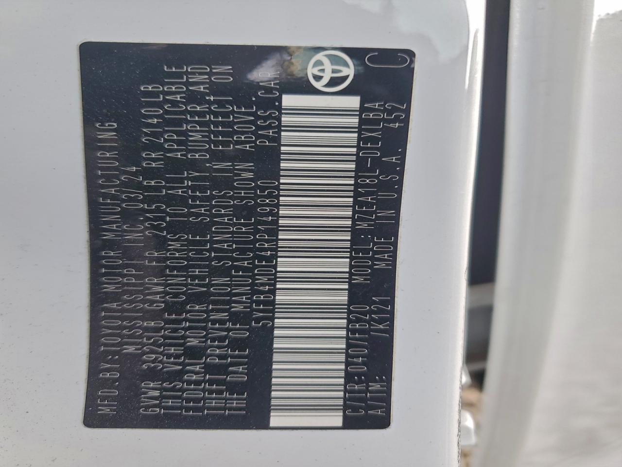 Toyota Corolla Le Image 10