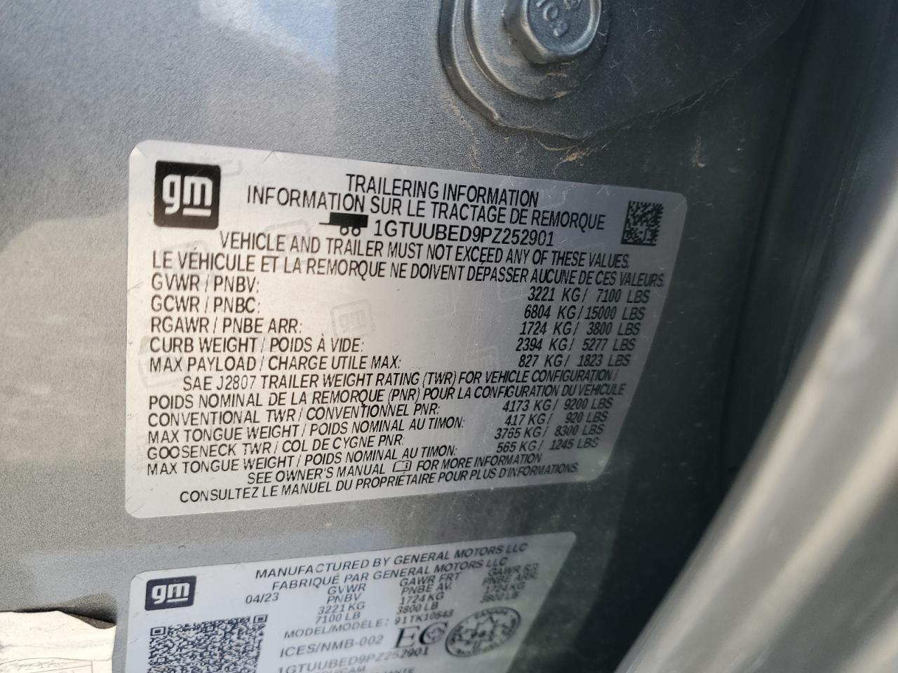 GMC Sierra K1500 Sle Image 10