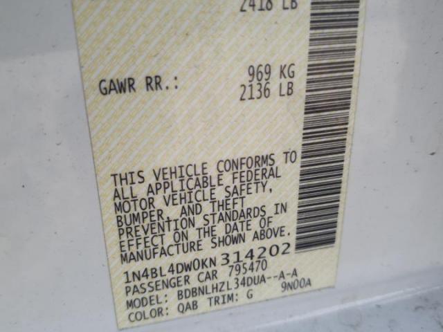 Nissan Altima Sv Image 3