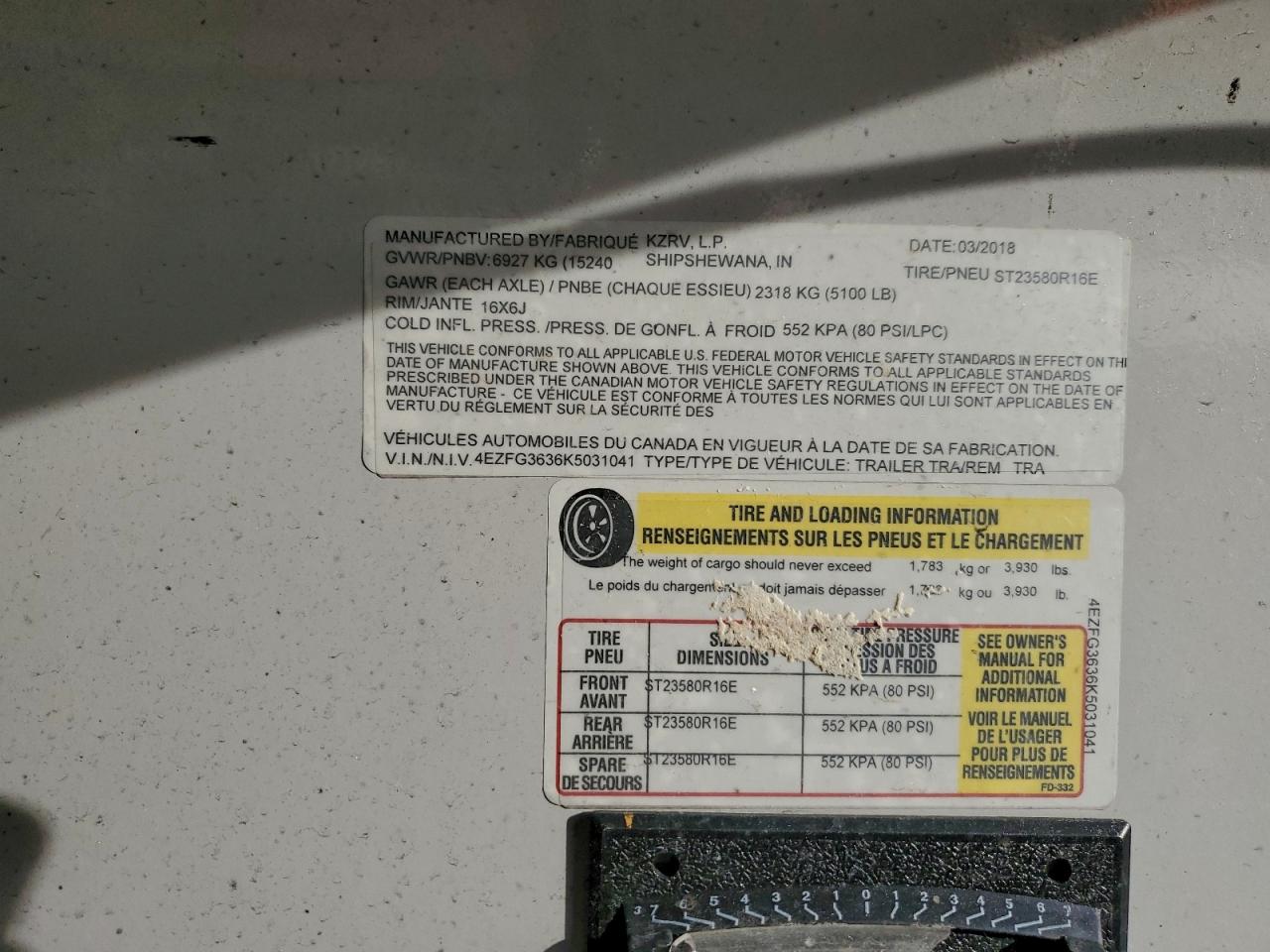 Kz Rv Sportster Image 10