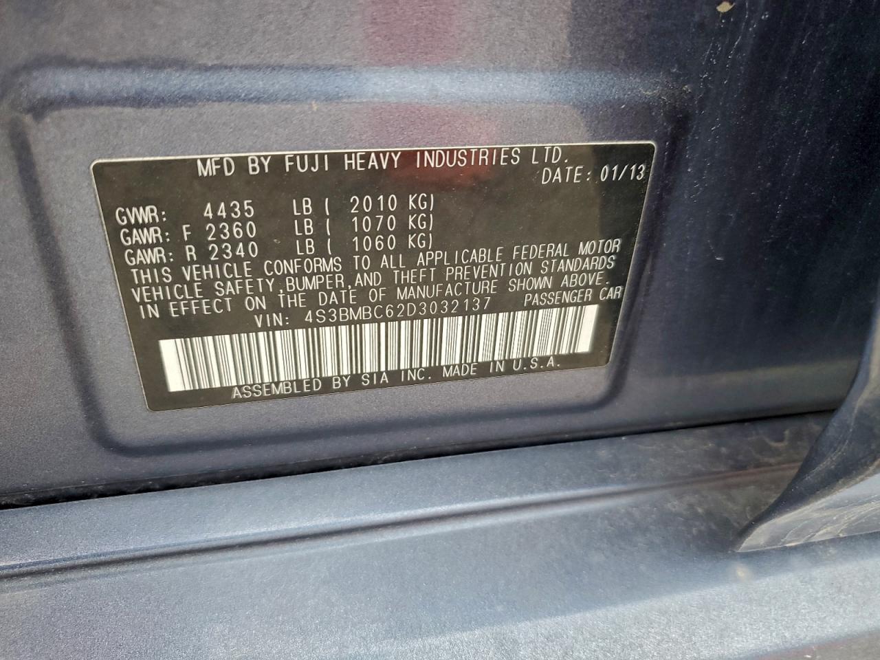 Subaru Legacy 2.5i Premium Image 6