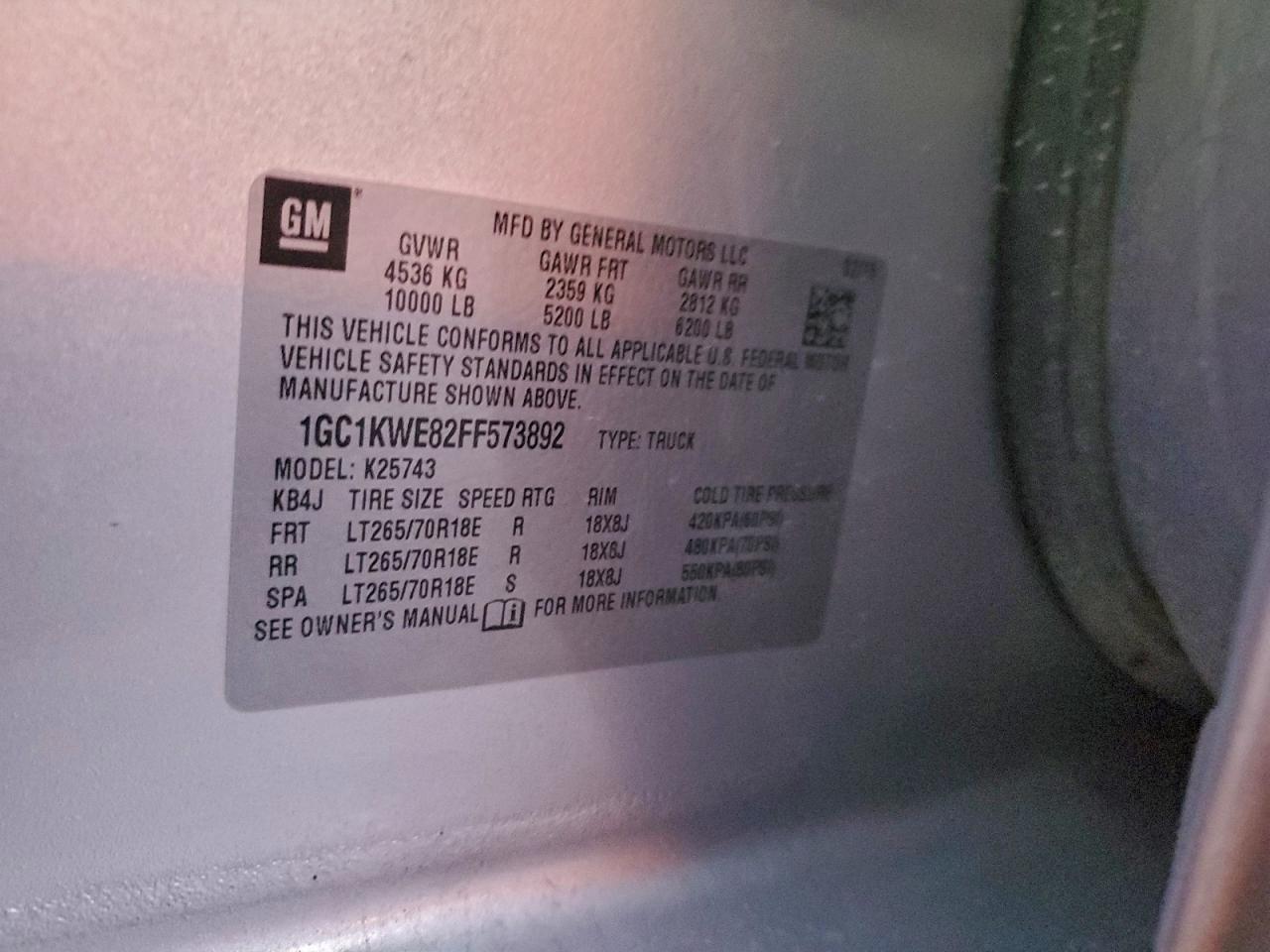 Chevrolet Silverado K2500 Heavy Duty Ltz Image 10