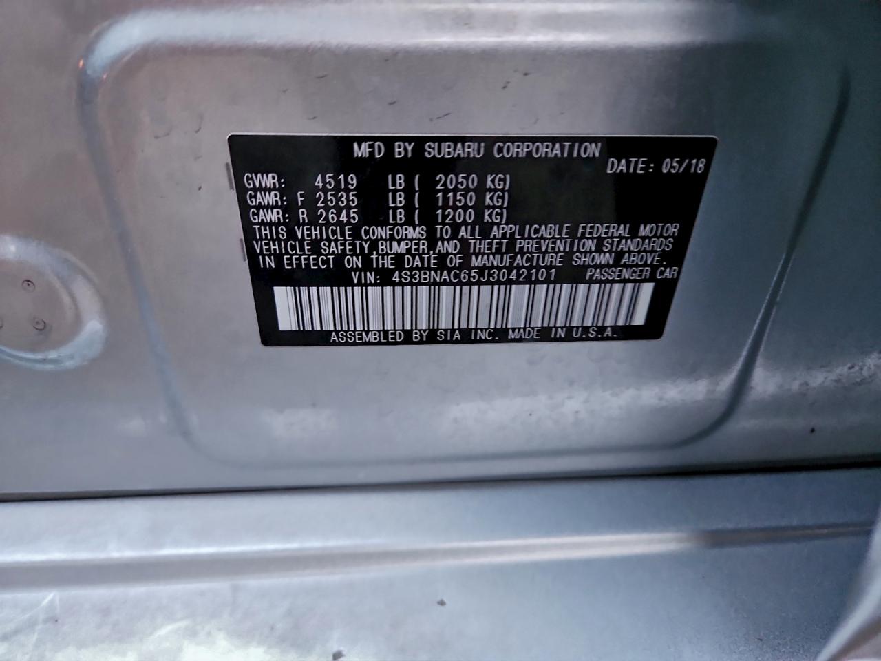 Subaru Legacy 2.5i Premium Image 11