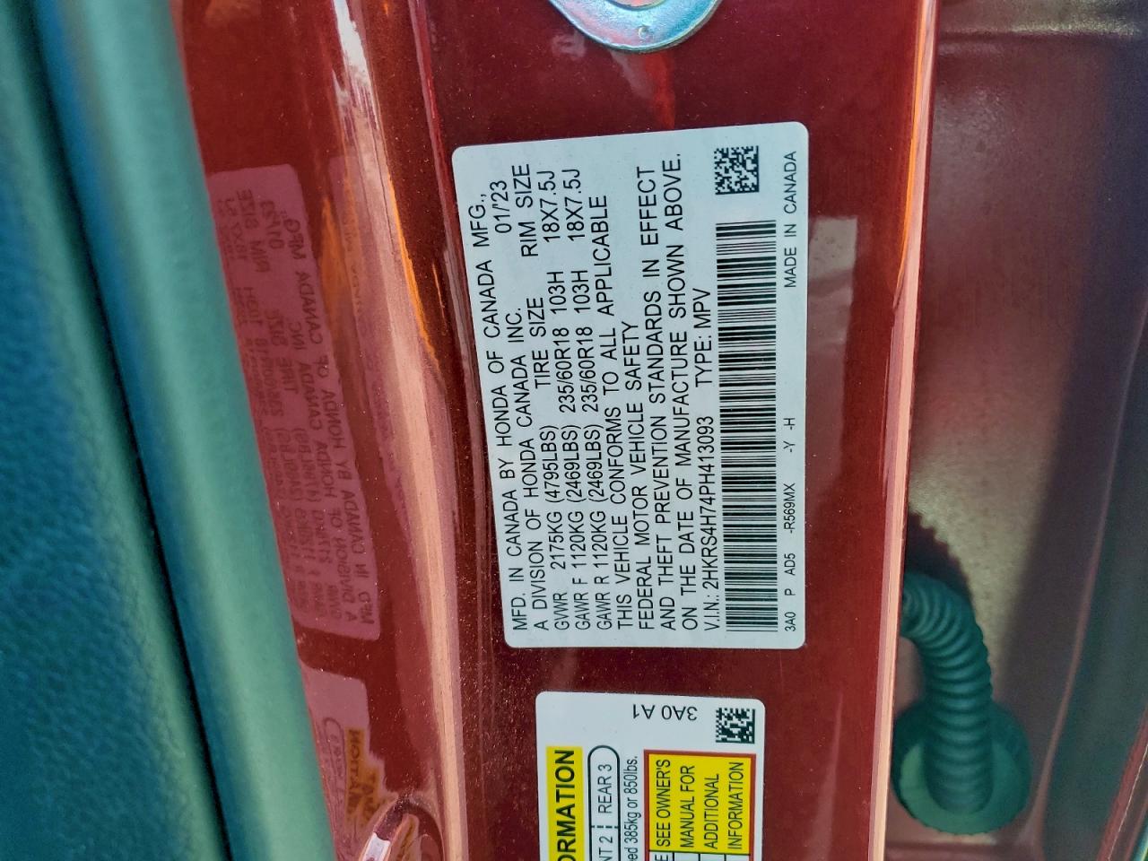 Honda Crv Exl Image 9