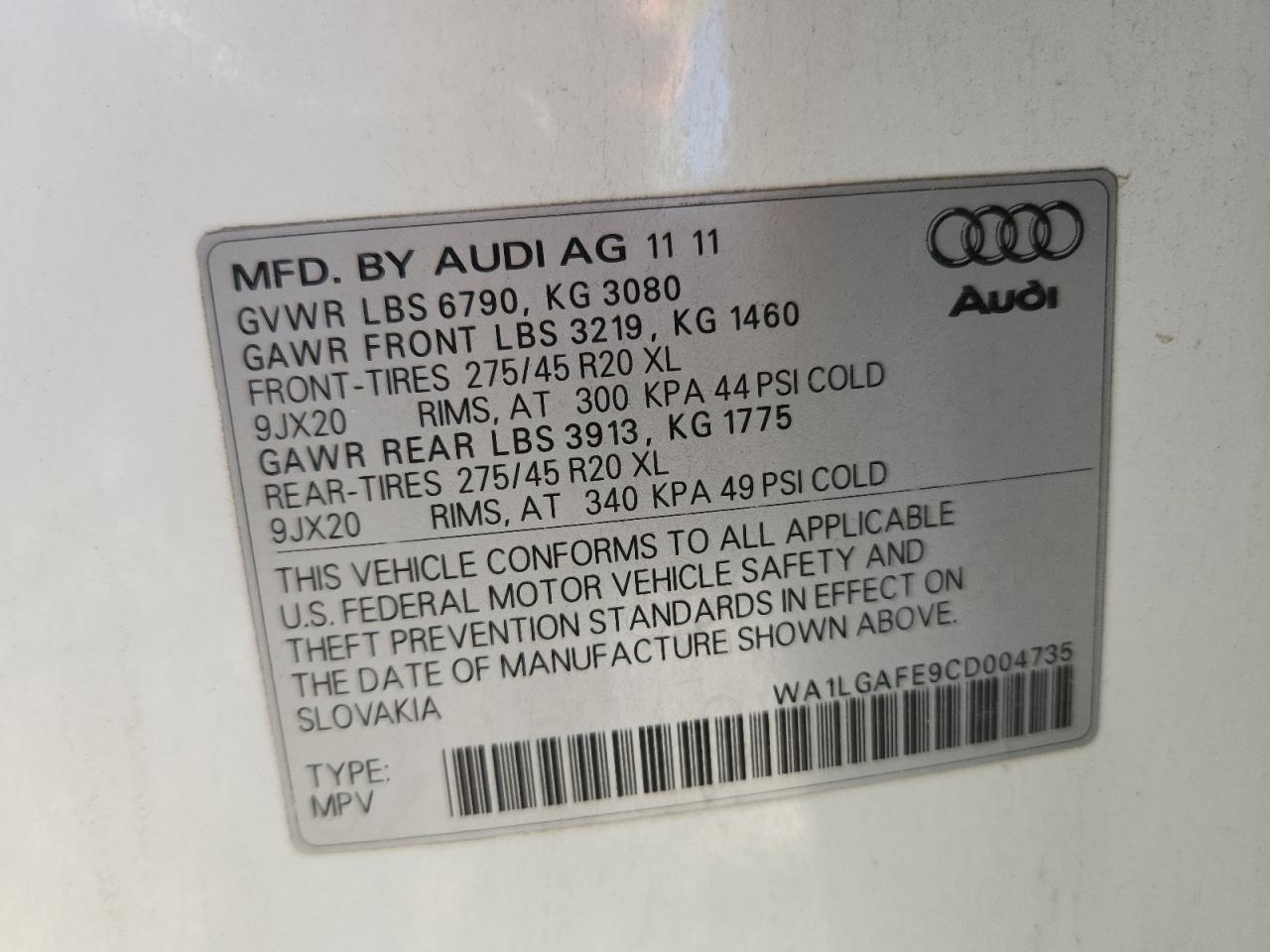 Audi Q7 Premium Plus Image 11