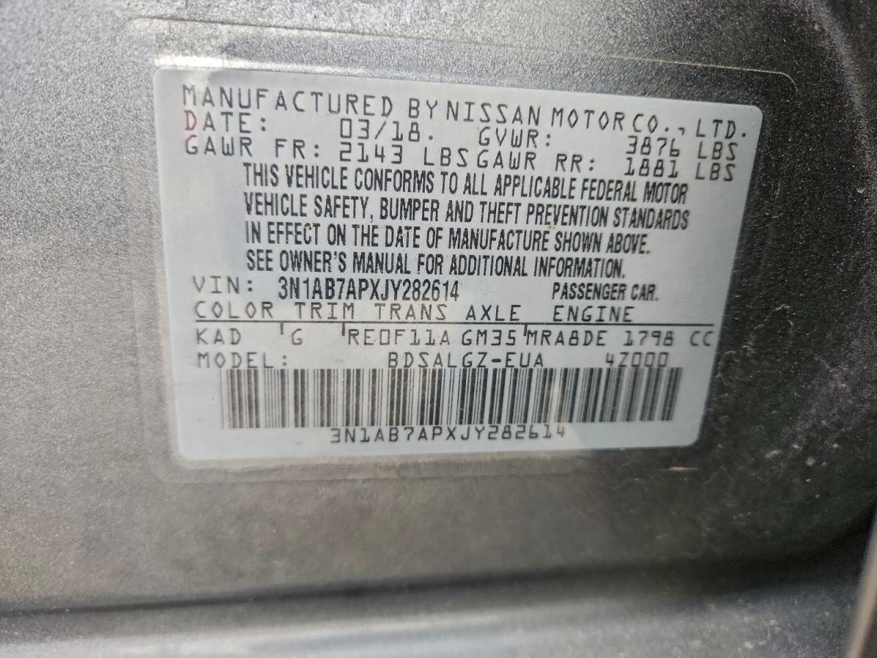 Nissan Sentra S Image 13