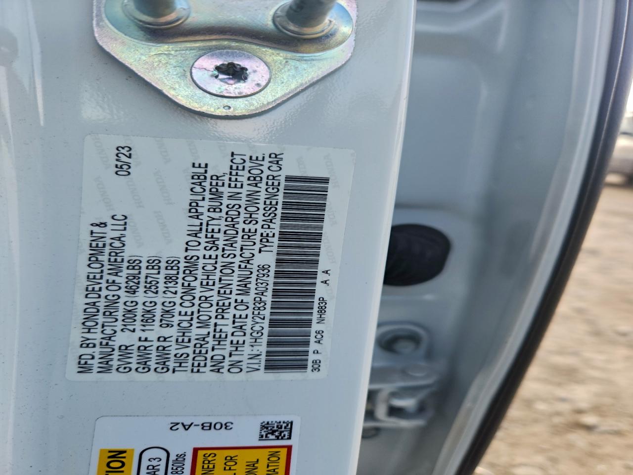 Honda Accord Touring Hybrid Image 12