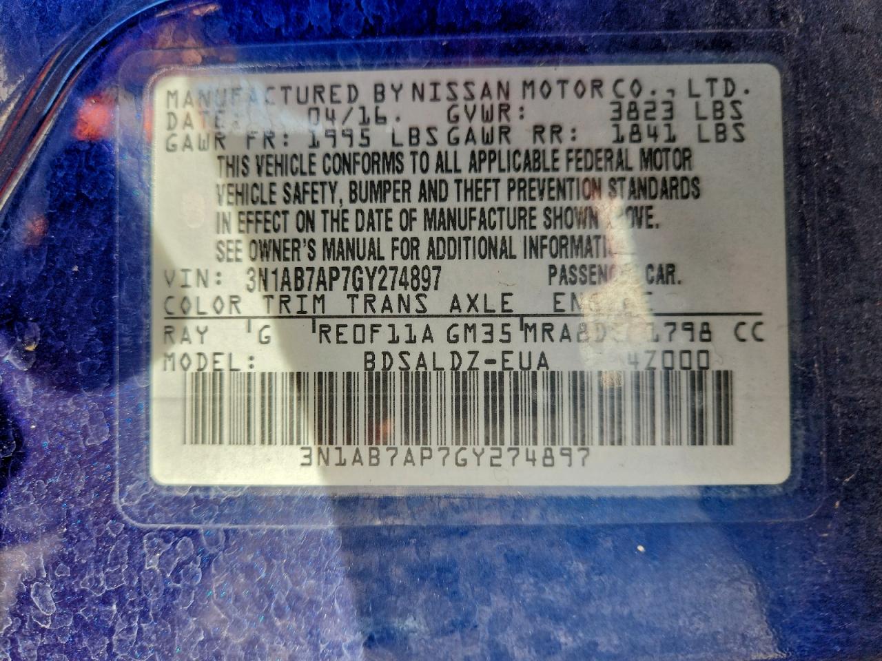 Nissan Sentra S Image 12