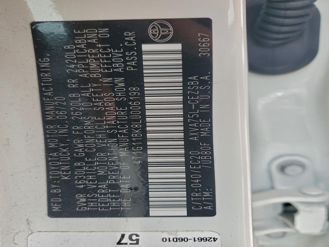 Toyota Camry Se Image 5