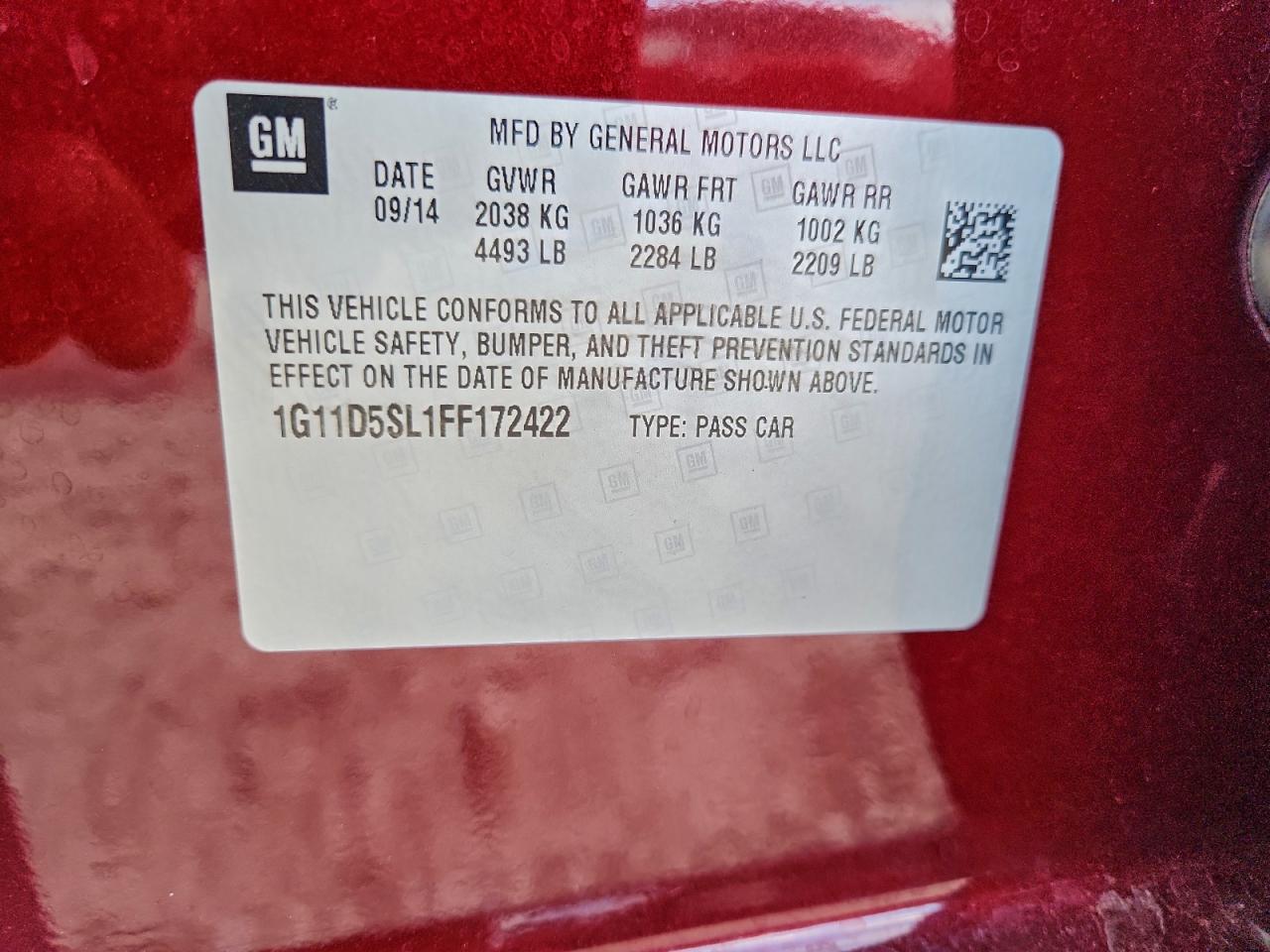 Chevrolet Malibu 2lt Image 9