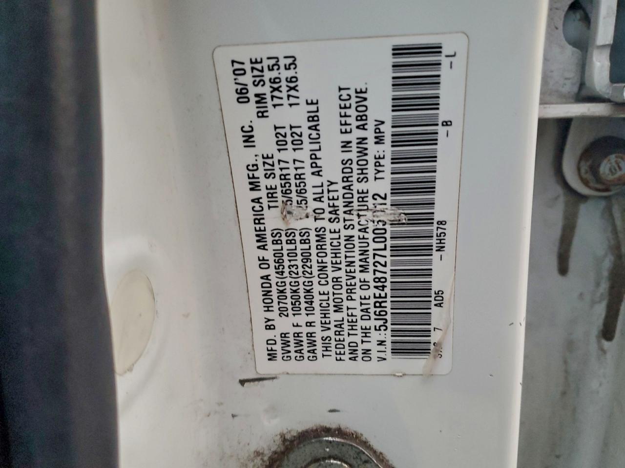 Honda Crv Exl Image 12