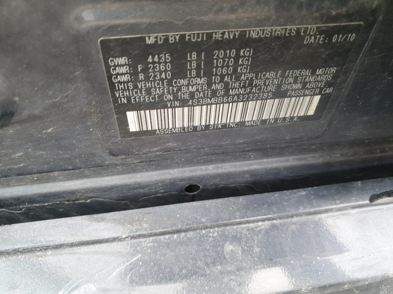 Subaru Legacy 2.5i Premium Image 8