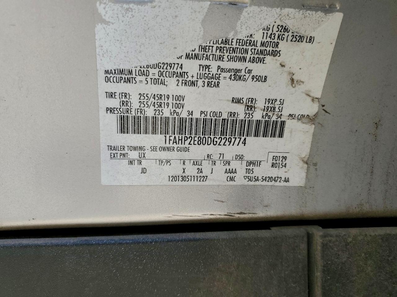 Ford Taurus Sel Image 9