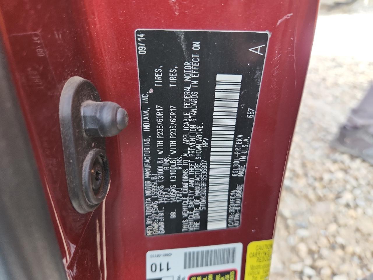 Toyota Sienna Le Image 2